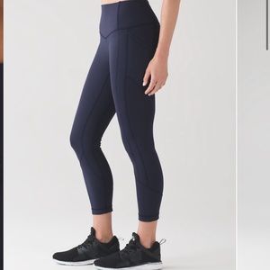 Lululemon All The Right Places Crop II (23") Midnight Navy